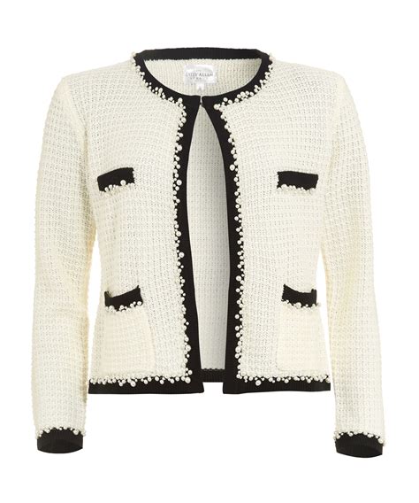 blazer style chanel|Chanel jacket black and white.